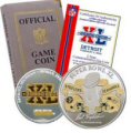 SuperBowl XLII 42 Coins by The Highland Mint